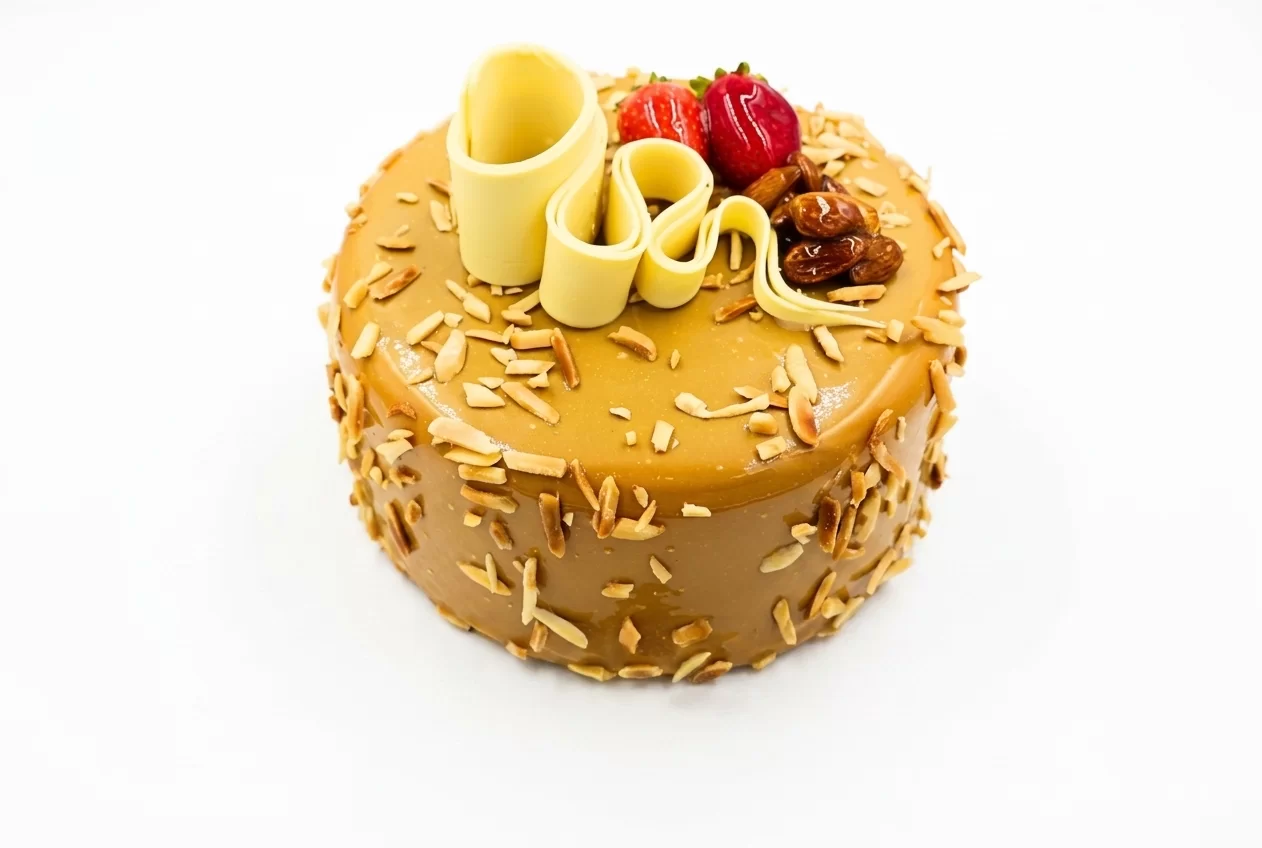 Karamelli Bademli Pasta