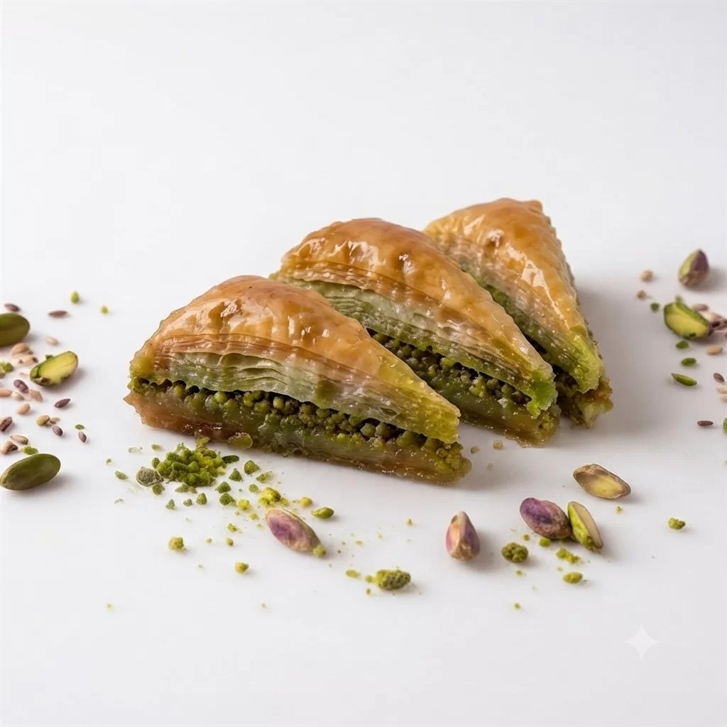 Antep Fıstıklı Havuç Dilim Baklava